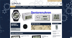 Desktop Screenshot of e-clock.ch